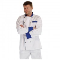 RONDON BLUE LONG - jachetă bucătar