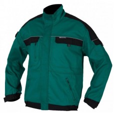 Jacheta Cool Trend - verde/negru, lungă