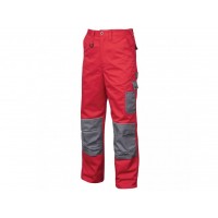 Pantaloni talie 2Strong - gri/portocaliu, roșu/gri