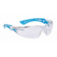 Bolle Safety RUSH + SMALL Lady - ochelari de protecție incolori, rama blu